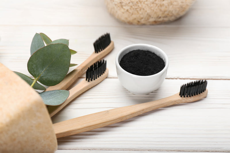 charcoal toothbrush