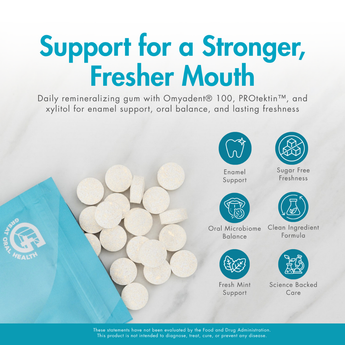 OraProtecX™ Remineralizing Hydroxyapatite, Sugar Blocker Gum
