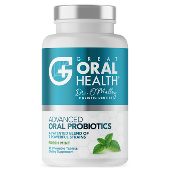 Dental Oral Probiotics with BLIS K12 & M18 – 7 Strains, 6 Billion CFU (Mint Flavor)