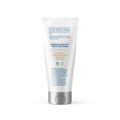 Kids ProMineralizer Fluoride-Free Toothpaste with Nano Hydroxyapatite (Yummy Orange)
