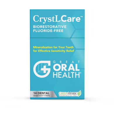 CrystLCare™ Biorestorative Dental Strips with Nano Hydroxyapatite for Enamel Strengthening